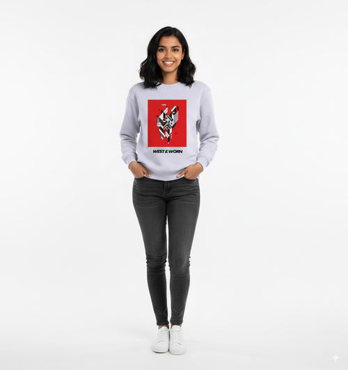 Abstract Unisex Winter Pullover