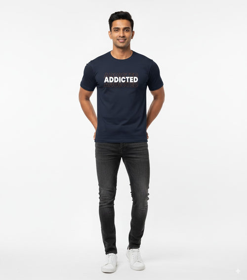 ADDICTED T-Shirt | Bold Graphic Streetwear