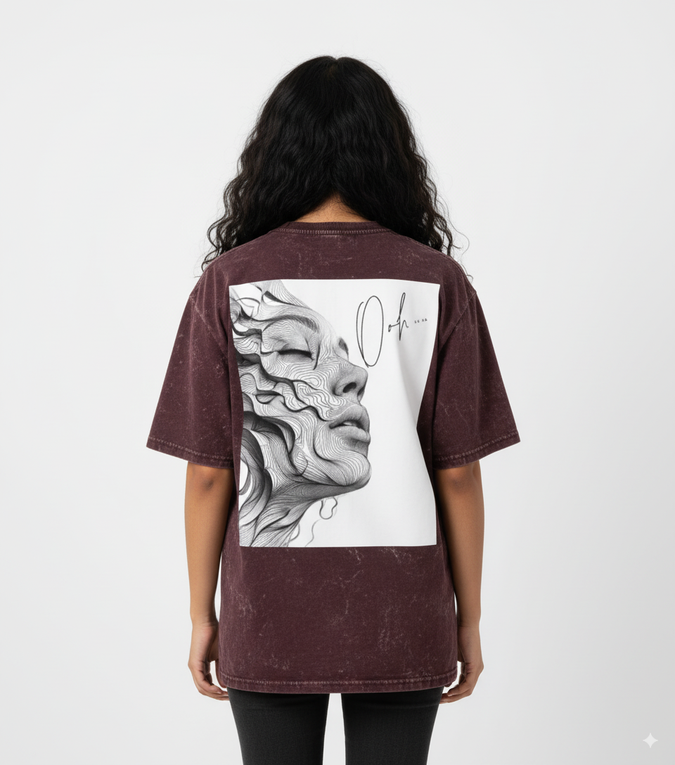 Abstract Back Print Graphic Tee Premium Streetwear