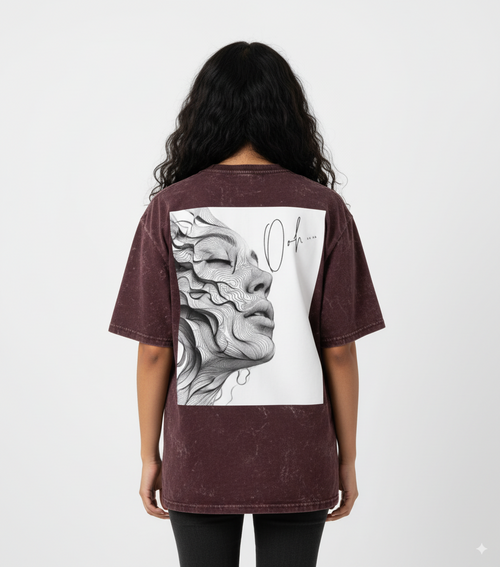 Abstract Back Print Graphic Tee Premium Streetwear